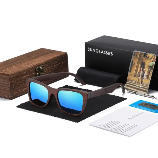 Bamboo Wooden Polarized Shades - Image 11