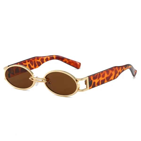 Golden Aura Retro Sunglasses - Image 12
