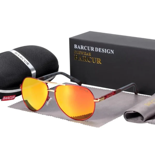 Barcur Aviator Sunglasses - Image 6