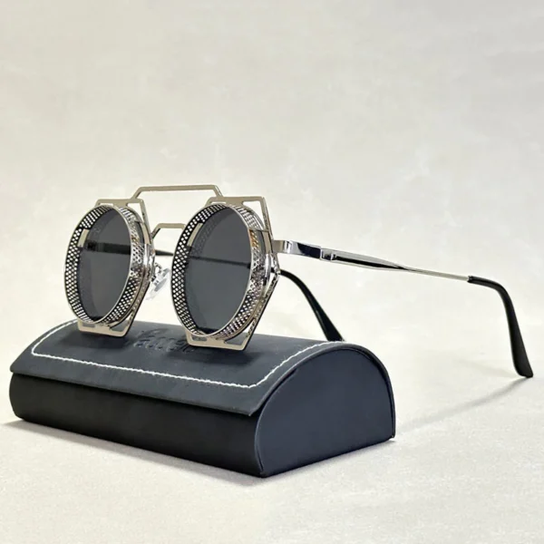 The Professor Steampunk Sunglasses - Image 2