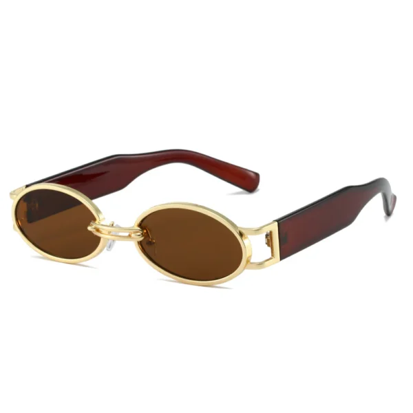 Golden Aura Retro Sunglasses - Image 11