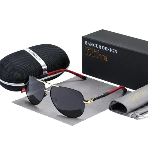 Barcur Aviator Sunglasses - Image 7